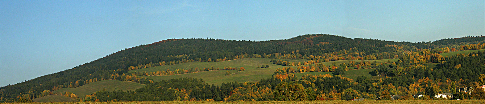Panoráma hory Čečel